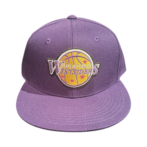 L. A. WESTSIDERS SnapBack purple mesh