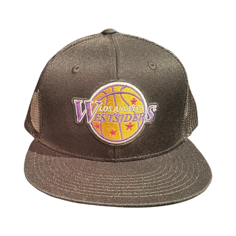 L. A. WESTSIDERS SnapBack black mesh