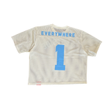 WESTSIDE Everywhere Net Jersey Cream/ Baby Blue