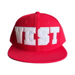 WESTSIDE Big West SnapBack Red