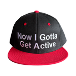 WESTSIDE Active SnapBack Black/Red