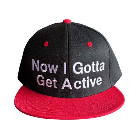 WESTSIDE Active SnapBack Black/Red