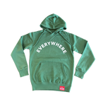 EVERYWHERE Heavyweight Hoodie FOREST GREEN