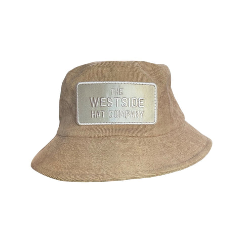 Corduroy Bucket Hat (Tan)