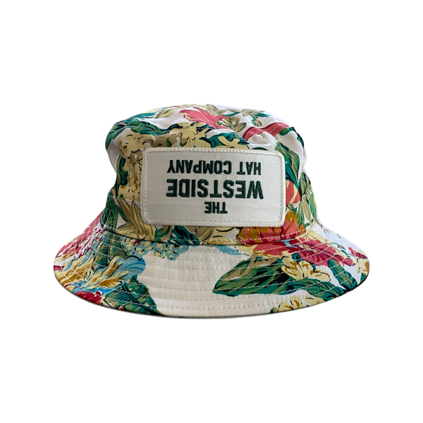 ハット THE GREATEST Tropical Bucket KS1292 Patch “Tropical Day” Bucket Hat – The Westside Hat Company