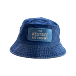 Patch Bucket Hat(Dusty Blue)